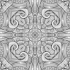 Abstract vector ethnic sketchy background