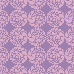 Polka dot seamless pattern. Drops and points. Vector illustration. 
