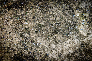 Dark background on cement and dark texture