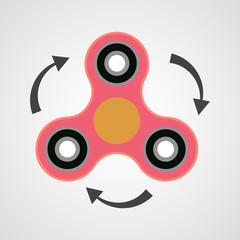 Spinner vector icon
