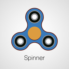 Spinner vector icon