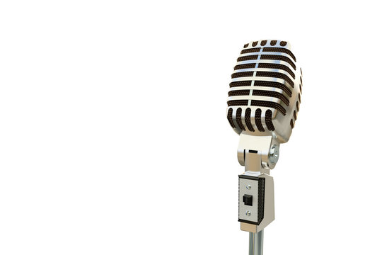 old microphone
