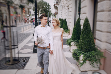 wedding day in Budapest