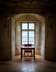 GRESSONEY, ITALY - January 6th: Interior of Castle Savoia