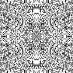 Abstract vector ethnic sketchy background