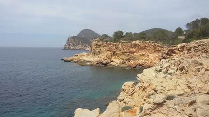 Ibiza island landscape