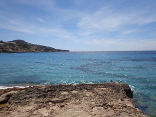 Ibiza island landscape 