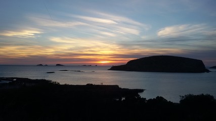Obraz premium Ibiza island landscape 