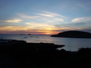 Fototapeta premium Ibiza island landscape 