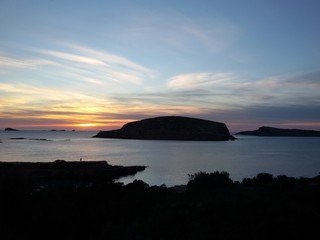 Ibiza island landscape 