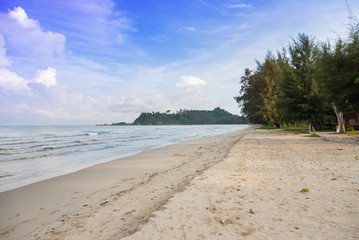 View of Phrao Beach, Koh Chang, Trat, Thailand.