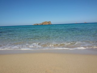 Ibiza island landscape 