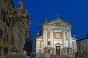 Obraz premium castelfranco veneto Duomo Arcipretale Abbaziale di Santa Maria Assunta e San Liberale veneto da visitare per turismo nordest italia europa italy europe