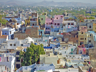 Fototapeta premium Udaipur cityscape, India
