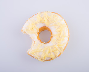 donut or tasty donut on the background.