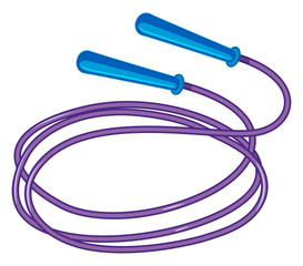 Jumprope in purple color