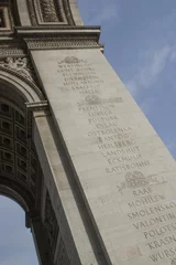 Fototapeten  Arc de triomphe Paris France © A