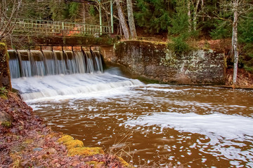 Vaives mill dam