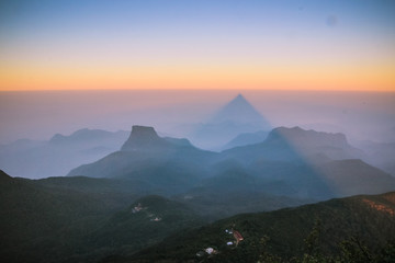 Mountain shadow