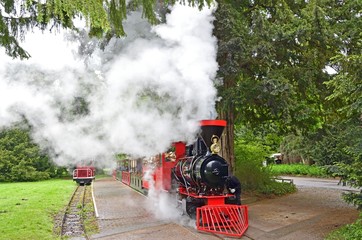 Schlossgartenbahn in Schlosspark Karlsruhe