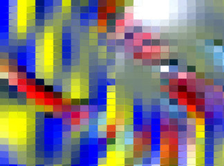 Mosaic skarkling colorful squares, background