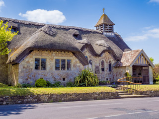 English cottage church