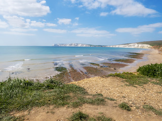 Fototapeta na wymiar Isle of Wight in summer, England, UK.