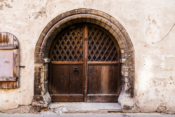 Fototapeta na wymiar Old Door, Tallinn Estonia