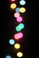Background with Bokeh Lights