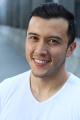 Fototapeta premium Man with a very nice toothy smile