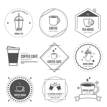 Drinks Logo badges Pack