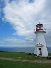 Fototapeta na wymiar Cape Gaspe Lighthouse