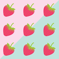 Strawberry. Vector illustration