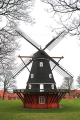 The mill in the Kastellet citadel in Copenhagen, Denmark © oleksandr.info