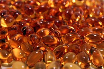 Fish oils Omega 3 capsules