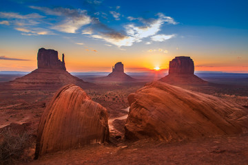 Fototapeta na wymiar National park usa Monument Valley