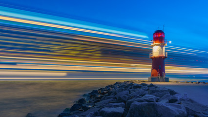 Red Lighthouse Warnemünde 