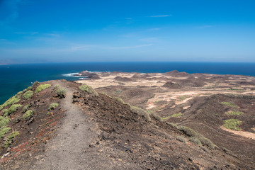 Insel Lobos bei Fuerteventura den Kanarischen Inseln