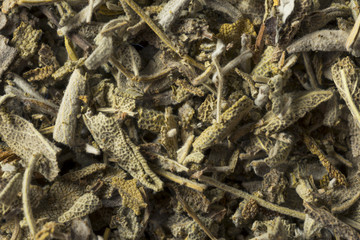 Organic Dry Green Sage