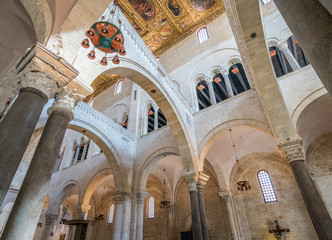 Saint Nicola Basilica in Bari, Apulia, southern Italy.
