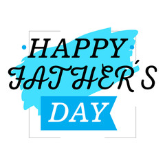 Happy fathers day graphic design, Vectro illustration