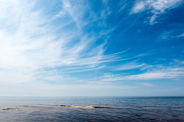 Obraz premium rocky beach in the baltic sea