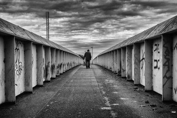 Fototapeta premium Isolation of the Elderly