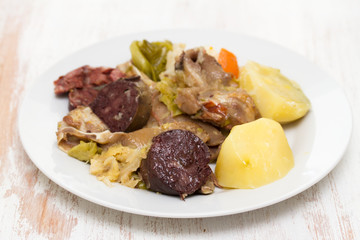 traditional portuguese dish cozido a portuguesa