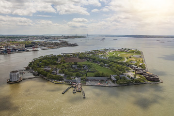 Governors Island Aerial
