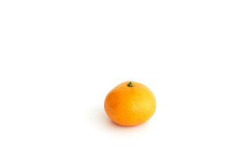 orange on white background