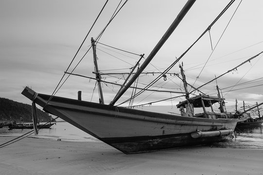 Chumphon fisherman's boats