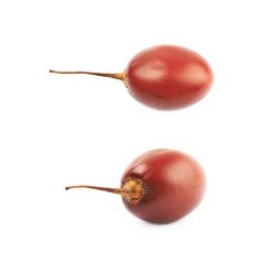 Ripe tamarillo fruit isolated