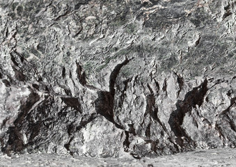 Fototapeta premium Black marble tile texture background with cracks