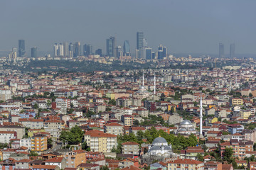 Umraniye District and behind of the bosphorus